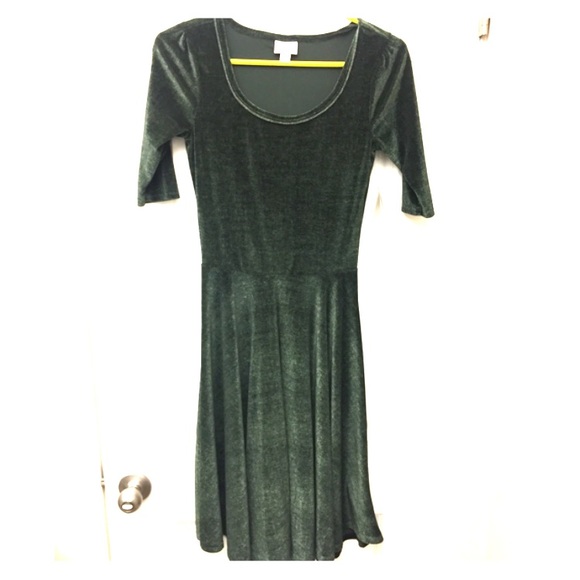 LuLaRoe Dresses & Skirts - LLR NWT Velvet Nicole olive green